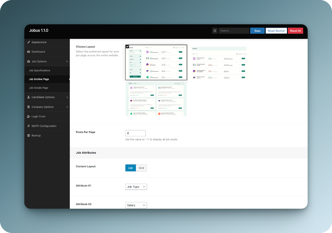 WordPress Job Portal Plugin